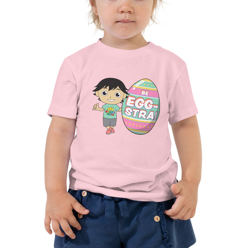 Ryan's World Be-Eggstra Toddler Short Sleeve Tee