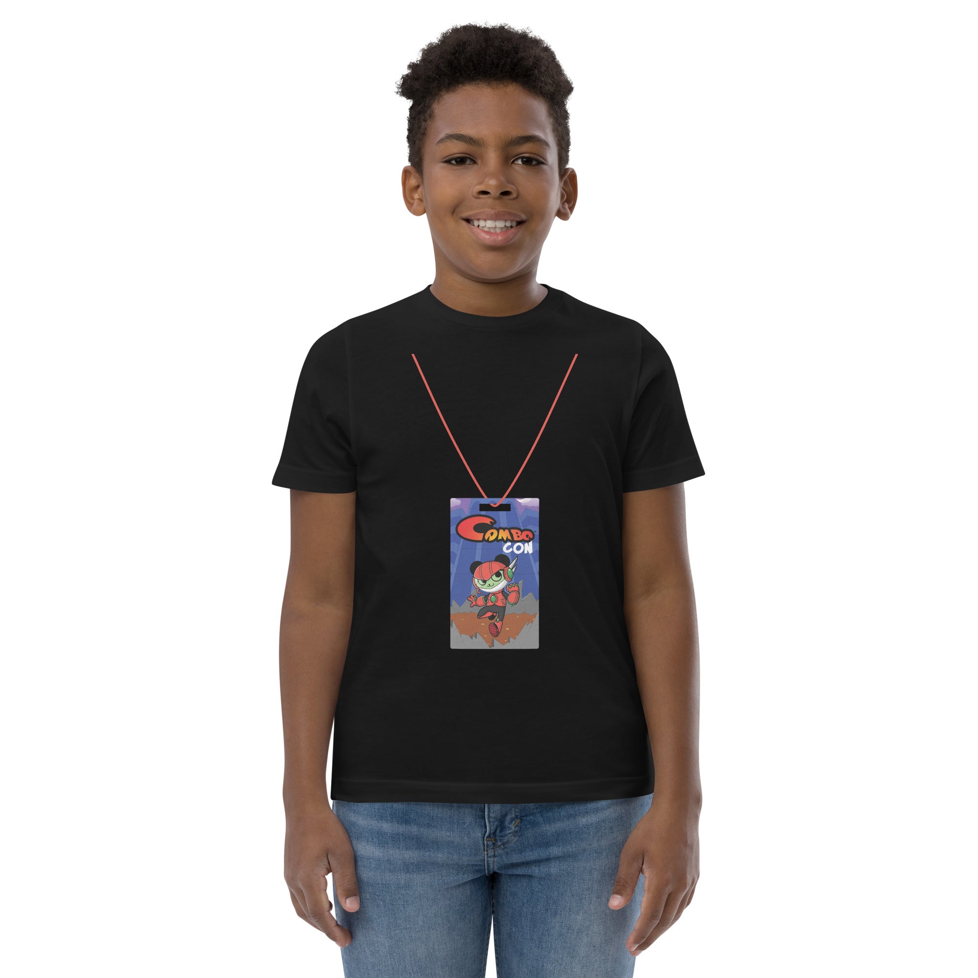 Combo Con Youth T-shirt in Black