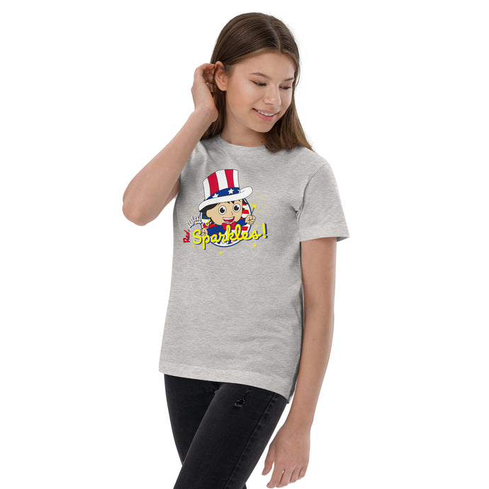 Heather Ryan's World Youth Red White & Sparkles T-shirt