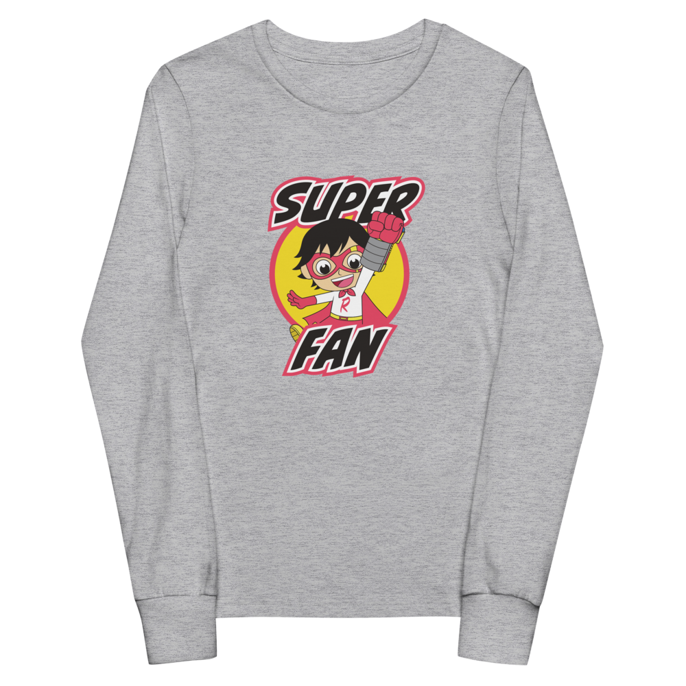 Red Titan Super Fan Youth Long Sleeve Tee