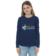Load image into Gallery viewer, To The Moon Youth Long Sleeve Tee
