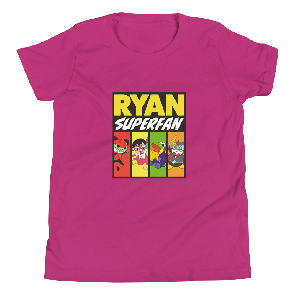 Super Fan Character Youth Short Sleeve T-Shirt