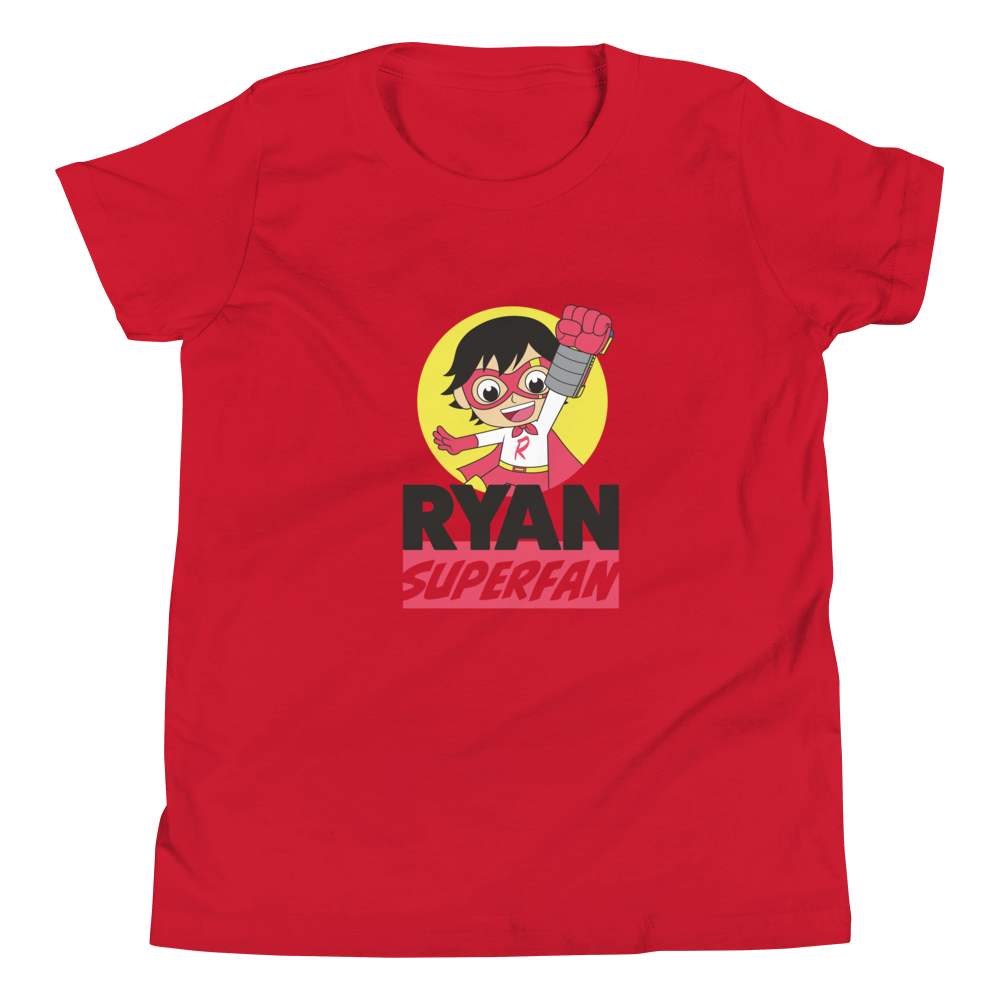 Ryan Super Fan Youth Short Sleeve T-Shirt