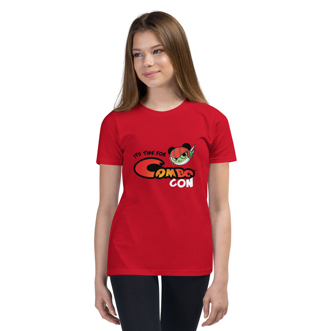 It's Time for Combo Con Youth T-Shirt in Red