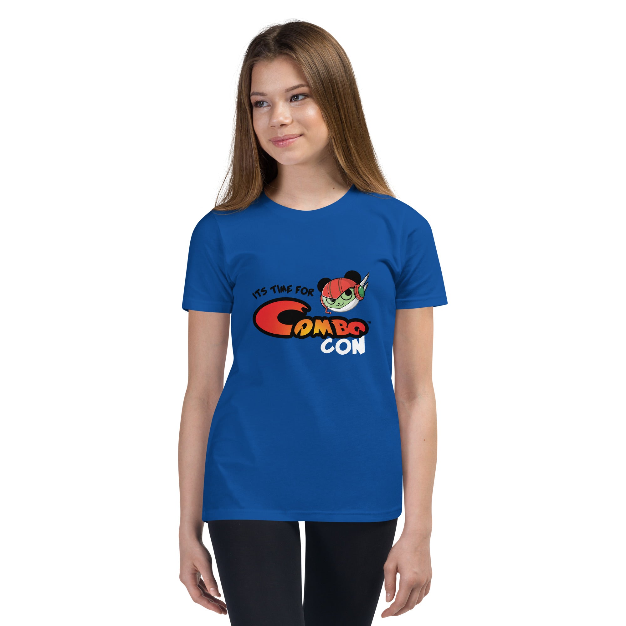 It's Time for Combo Con Youth T-Shirt in Royal Blue