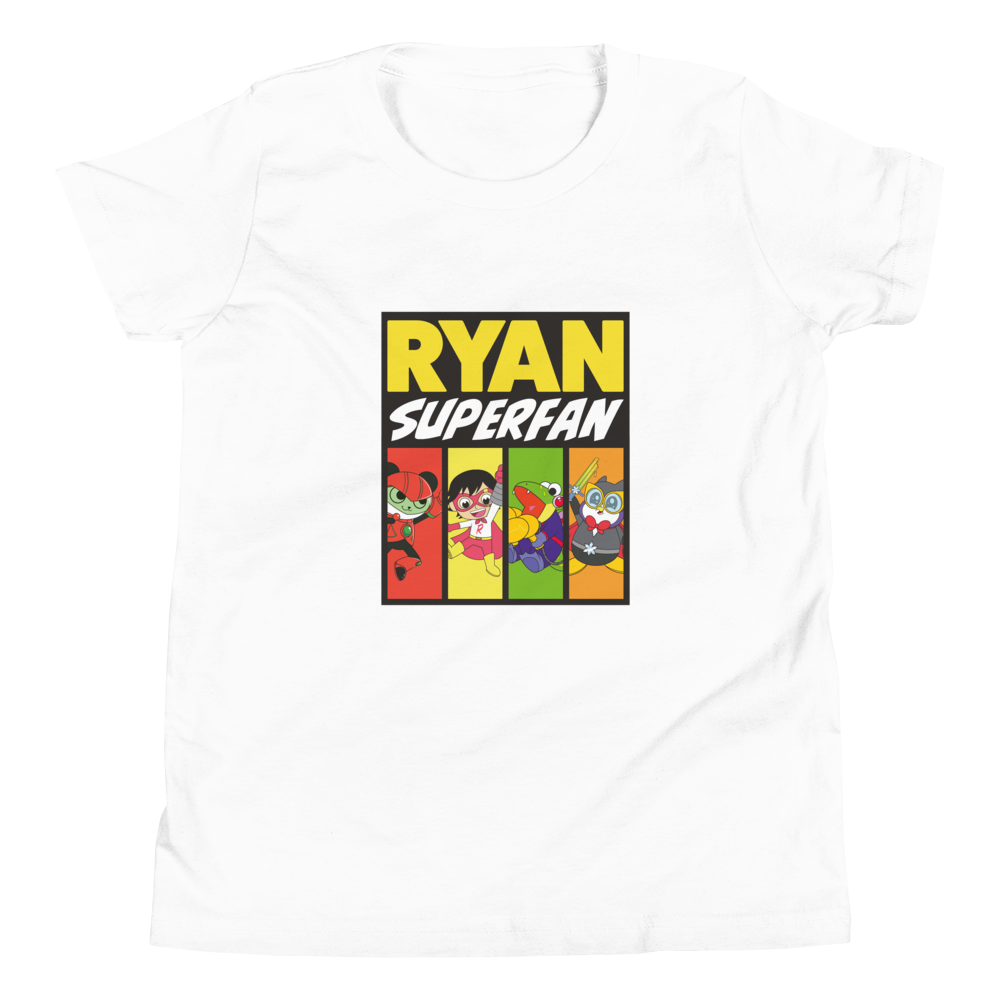 Super Fan Character Youth Short Sleeve T-Shirt